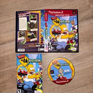 Simpson hit and run for ps2